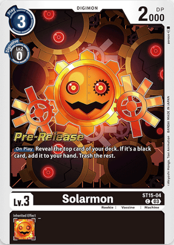 Solarmon - ST15-04 - C - Foil (Pre-Release)